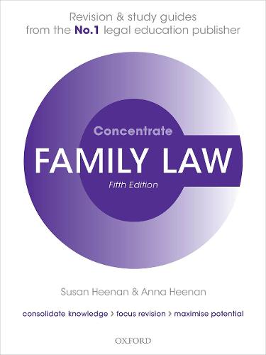 Family Law Concentrate: Law Revision and Study Guide - Concentrate (Paperback)