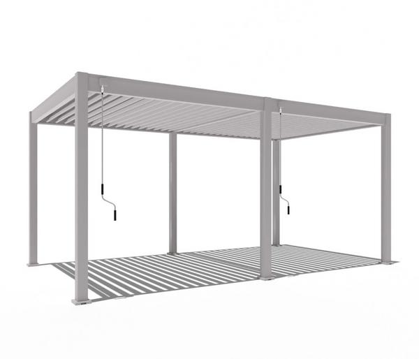 Weide Classic Pergola 3x5,3 Alu-Stahl, ca.