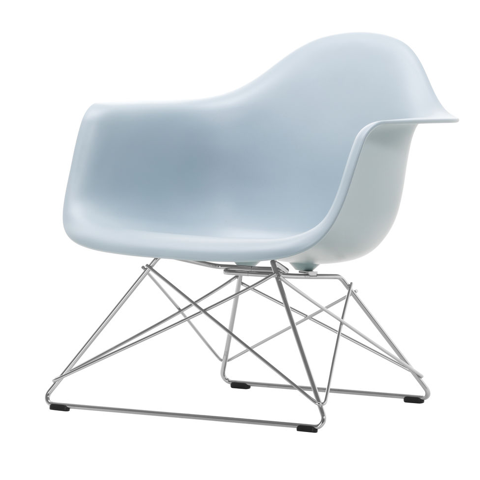 Fauteuil LAR RE chroom Ice Grey