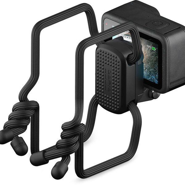 GoPro - Fixation flexible polyvalente Gumby avec attaches Gear Ties