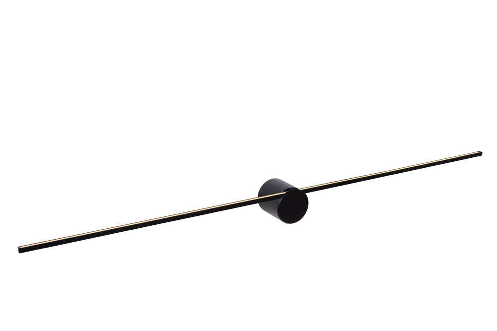 Lucide Mizar wandlamp 90cm 10W zwart