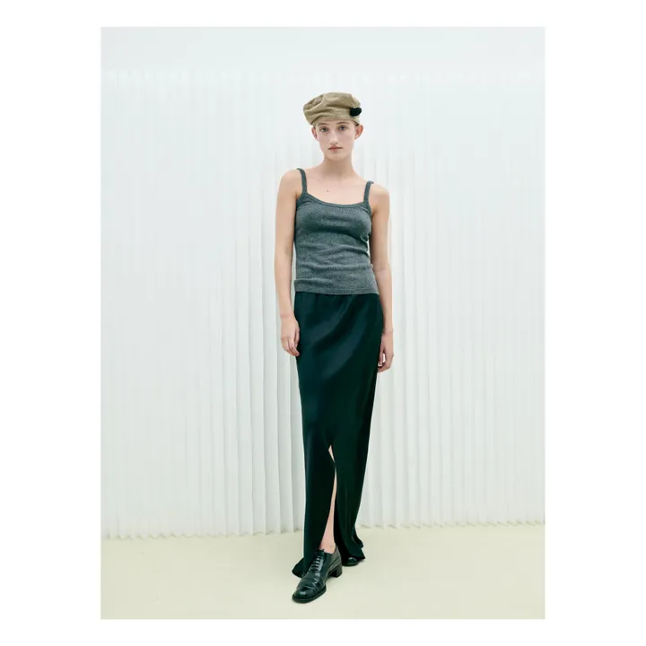 The Garment Jupe Catania Soie | Noir