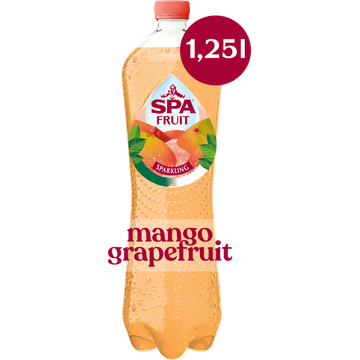 Spa FRUIT Bruisende Fruitige Frisdrank Mango Grapefruit 1,25L