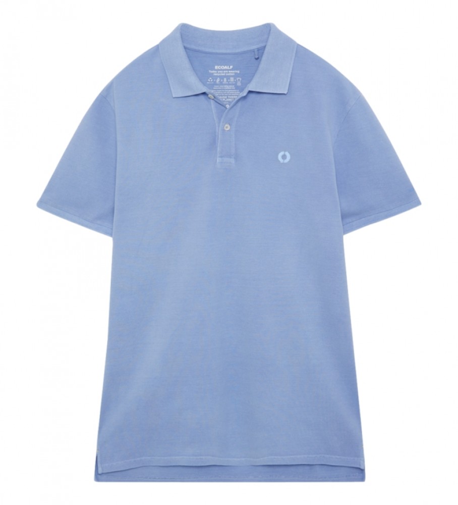 Polo ECOALF Tedalf Azul Regular