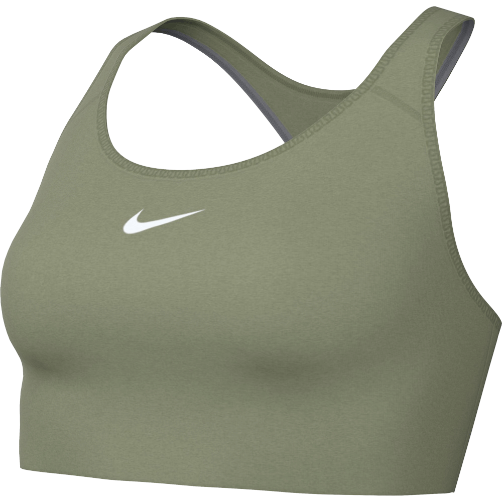 Nike Swoosh Sport BH Damen oil green