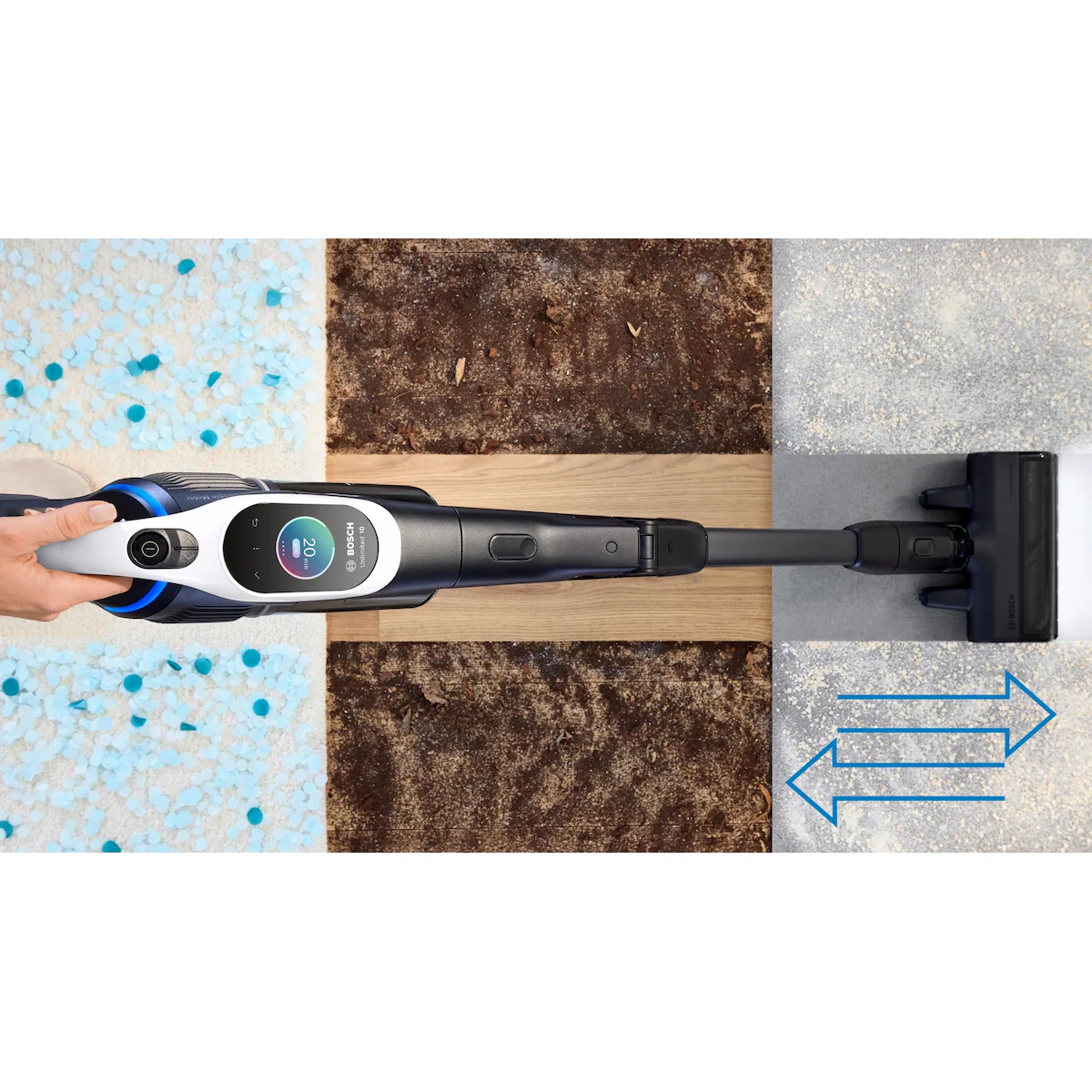 Bosch Trådløs støvsuger Unlimited 10 BCS1041WAC