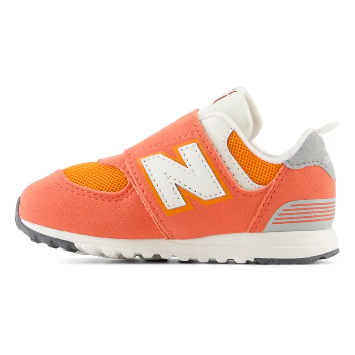 New Balance Baskets Scratchs Ouverture Totale 574 | Orange