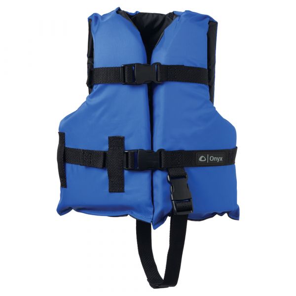 Onyx Outdoor Onyx Nylon Child Life Jacket Blue - 103000-500-001-12-ONY