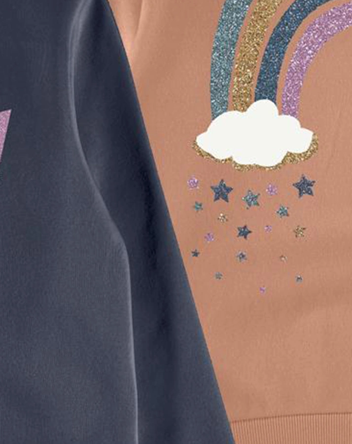 Sweatshirt NMFVENUS 2er-Pack in dark sapphire