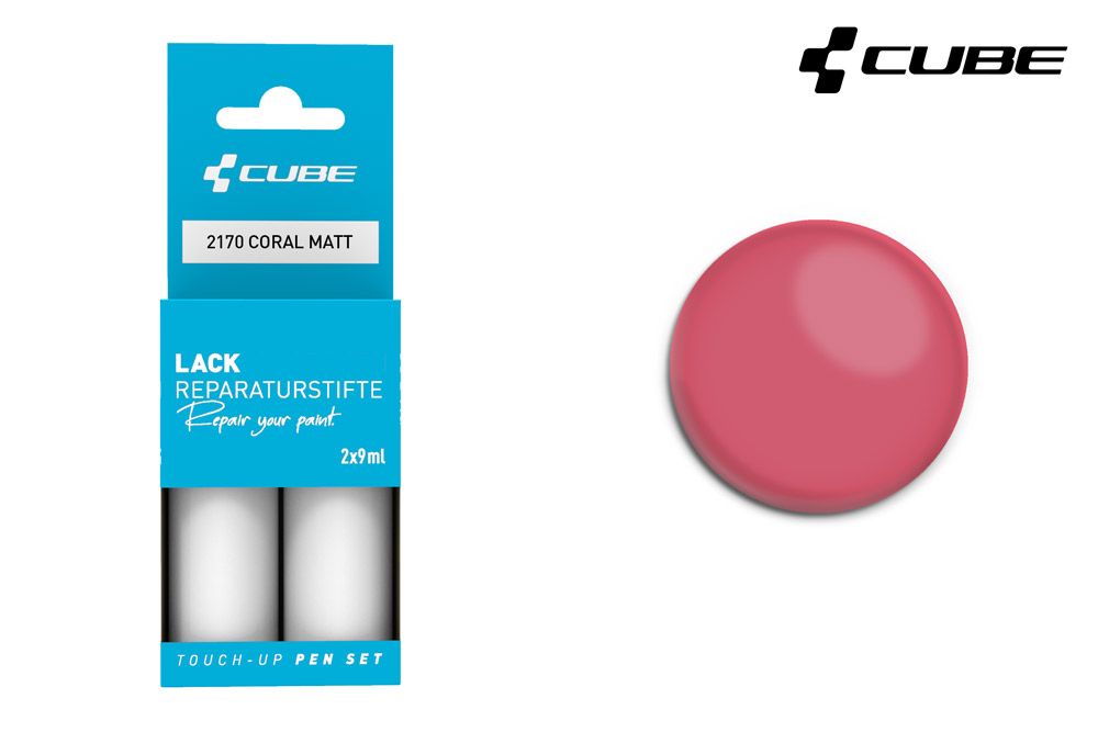 Cube Lackreparaturstift Set CORAL matt kaufen | Bike-Discount