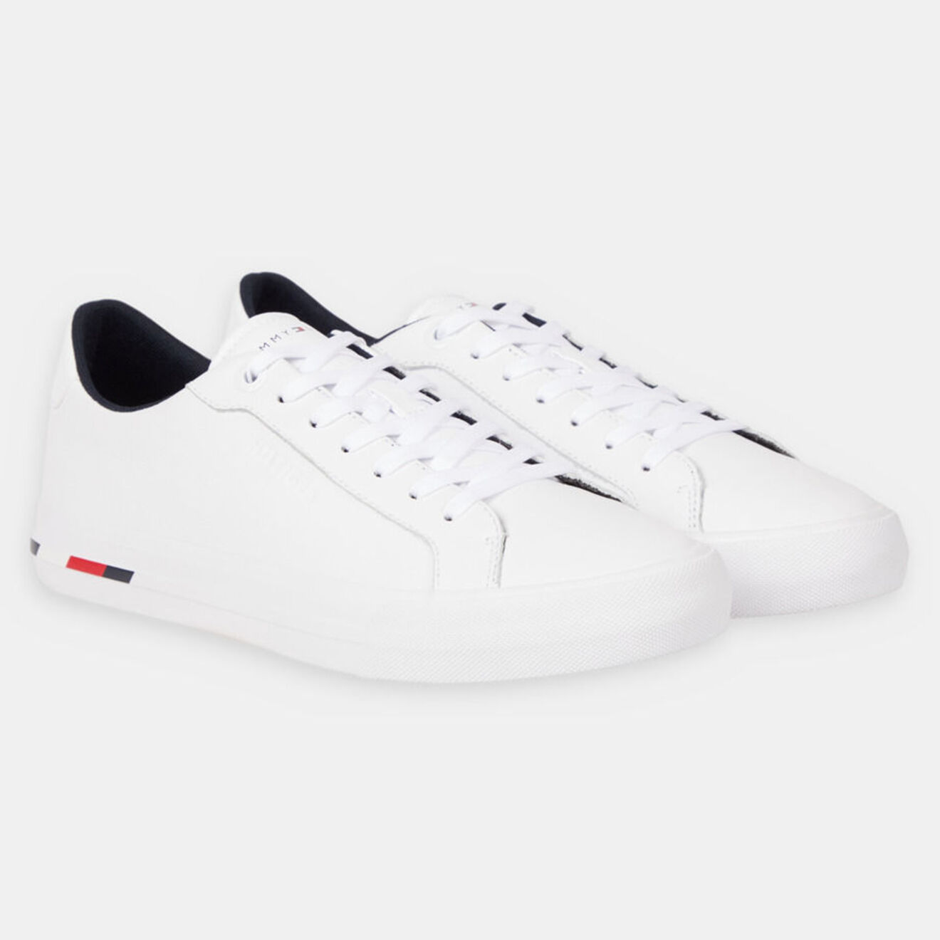 Tommy Hilfiger Baskets en Cuir Vulc Modern blanches