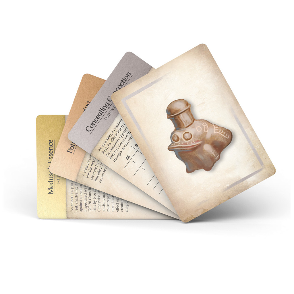 Deck de Recueil d'Objets Magiques: Potions, Cataplasmes et Poudres