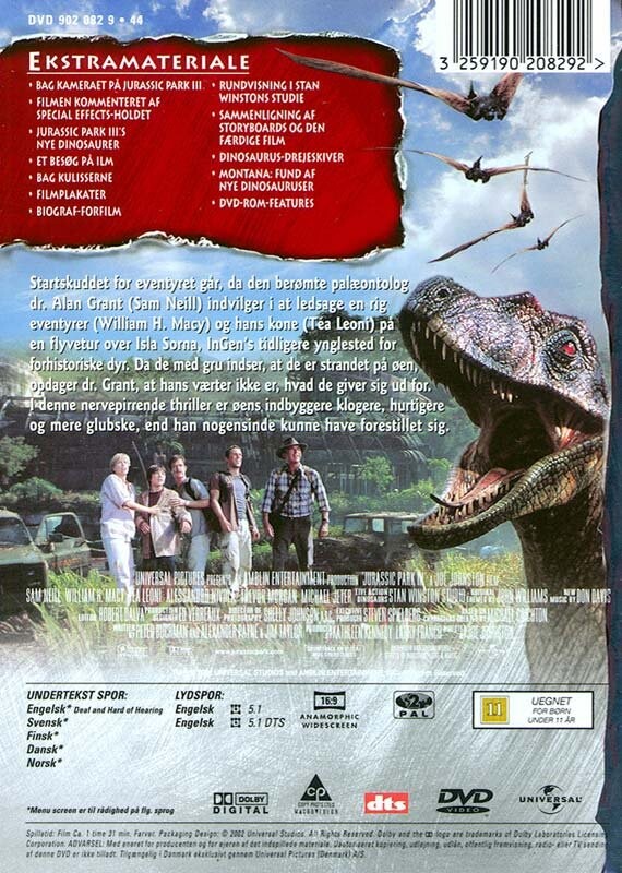 Jurassic Park 3 - DVD