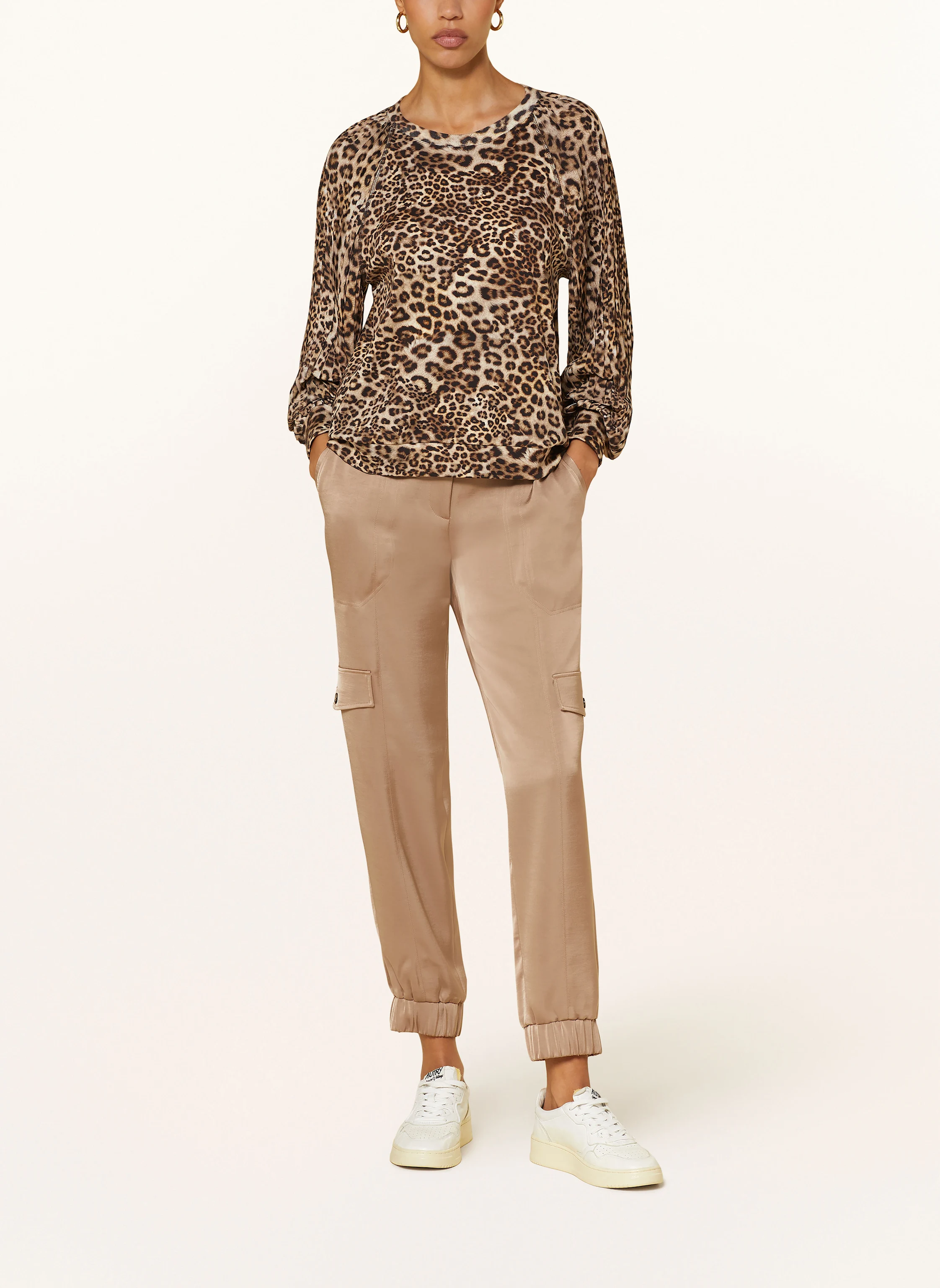 MARC CAIN Blusenshirt im Materialmix