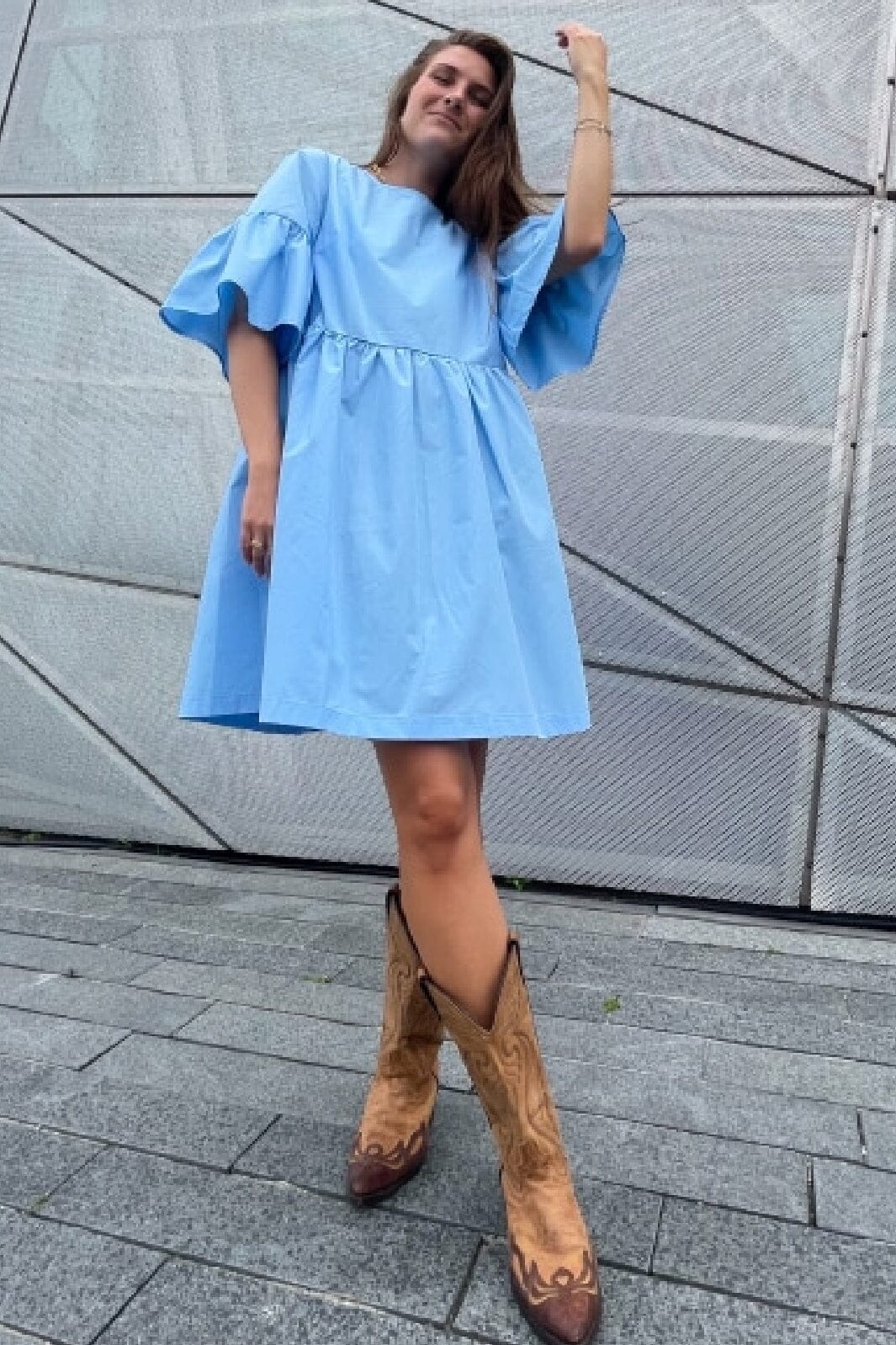 Noella Adaleide Dress 016 light blue