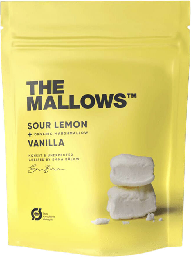 The Mallows Sour Lemon 80 gr Gul