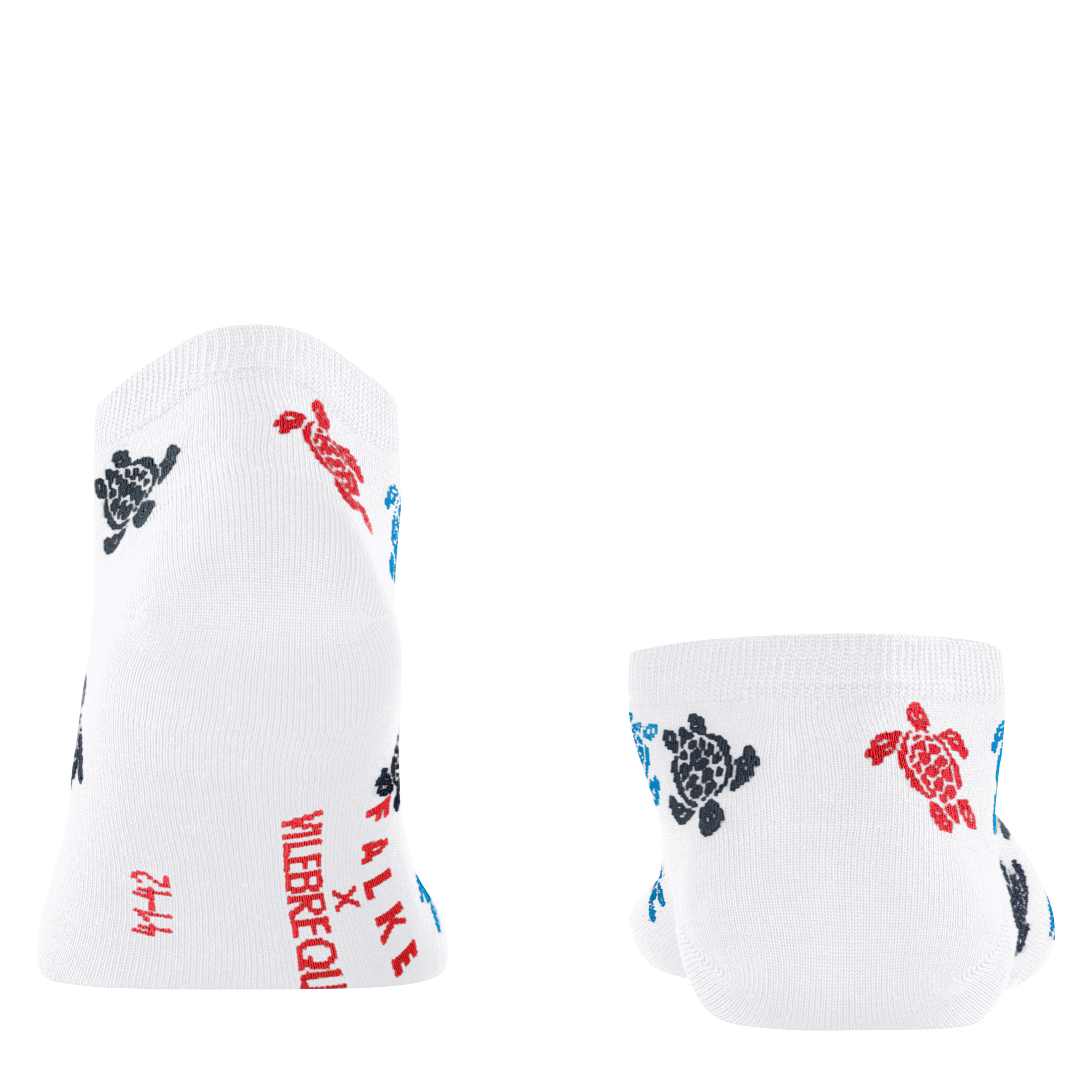 Chaussettes courtes homme Rondes des Tortues Multicolores | Vilebreauin