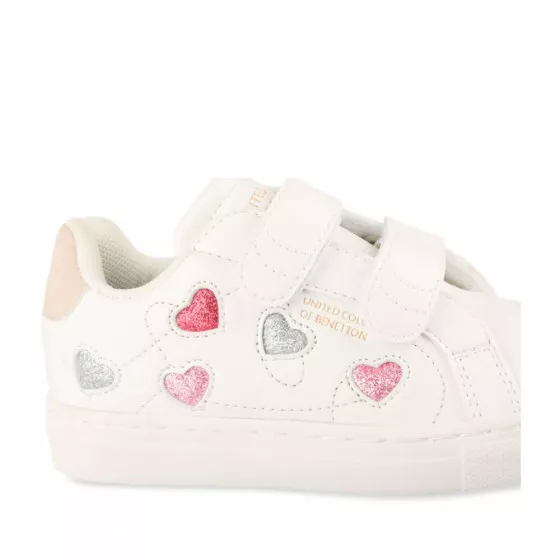 Baskets BLANC BENETTON