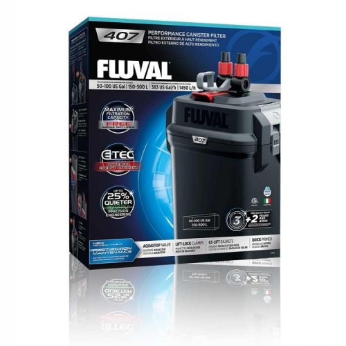 Filtro externo para aquário Hagen Fluval 407