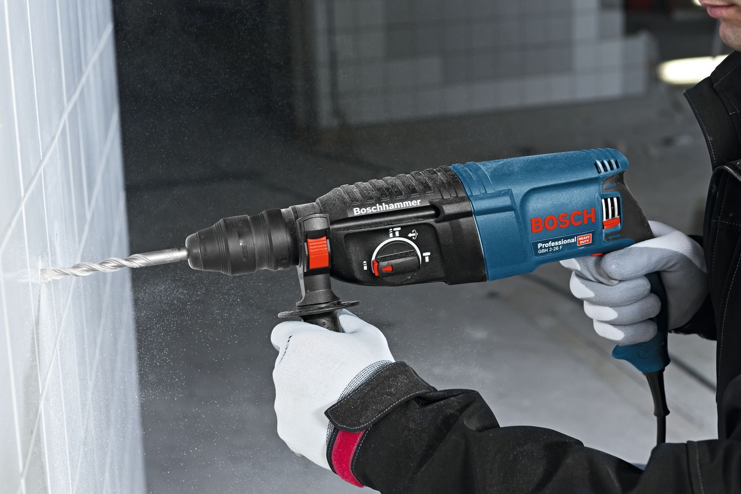 Bosch Professional GBH 2-26 F Combihamer SDS-Plus 2,7J   snelwisselboorkop   5 boren 830W in koffer - 06112A4001