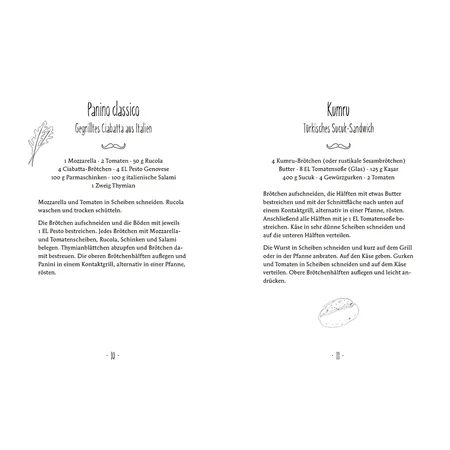 Hölker Verlag Der kl. Küchenfreund: Andere Länder, andere Schnitten (Brot)