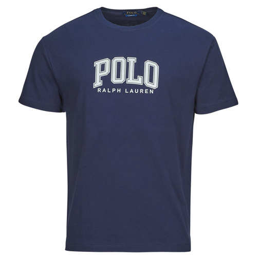 Polo Ralph Lauren - T-SHIRT AJUSTE EN COTON SERIGRAPHIE POLO RALPH LAUREN Marino /cruise / Navy
