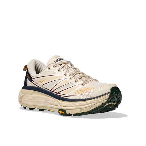 Hoka Mafate Speed 2 Sneakers, Alabaster/Oat Meal, 44 2/3