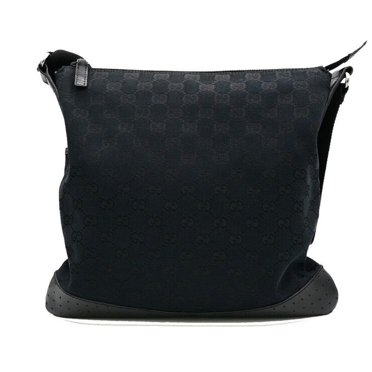 Gucci Vintage Gucci Crossbody Bag Black