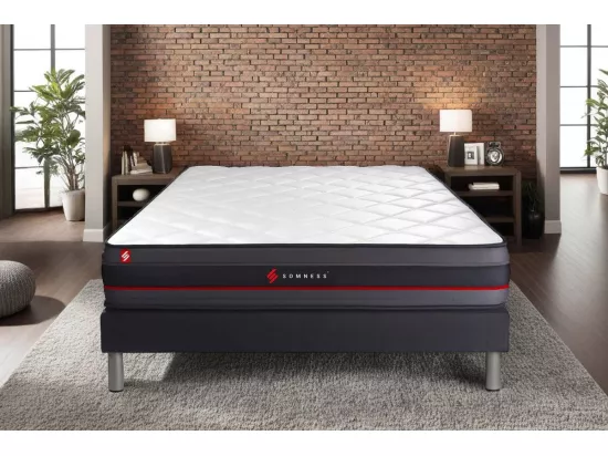 Ensemble sommier + matelas REGEN à mémoire de forme 140x190