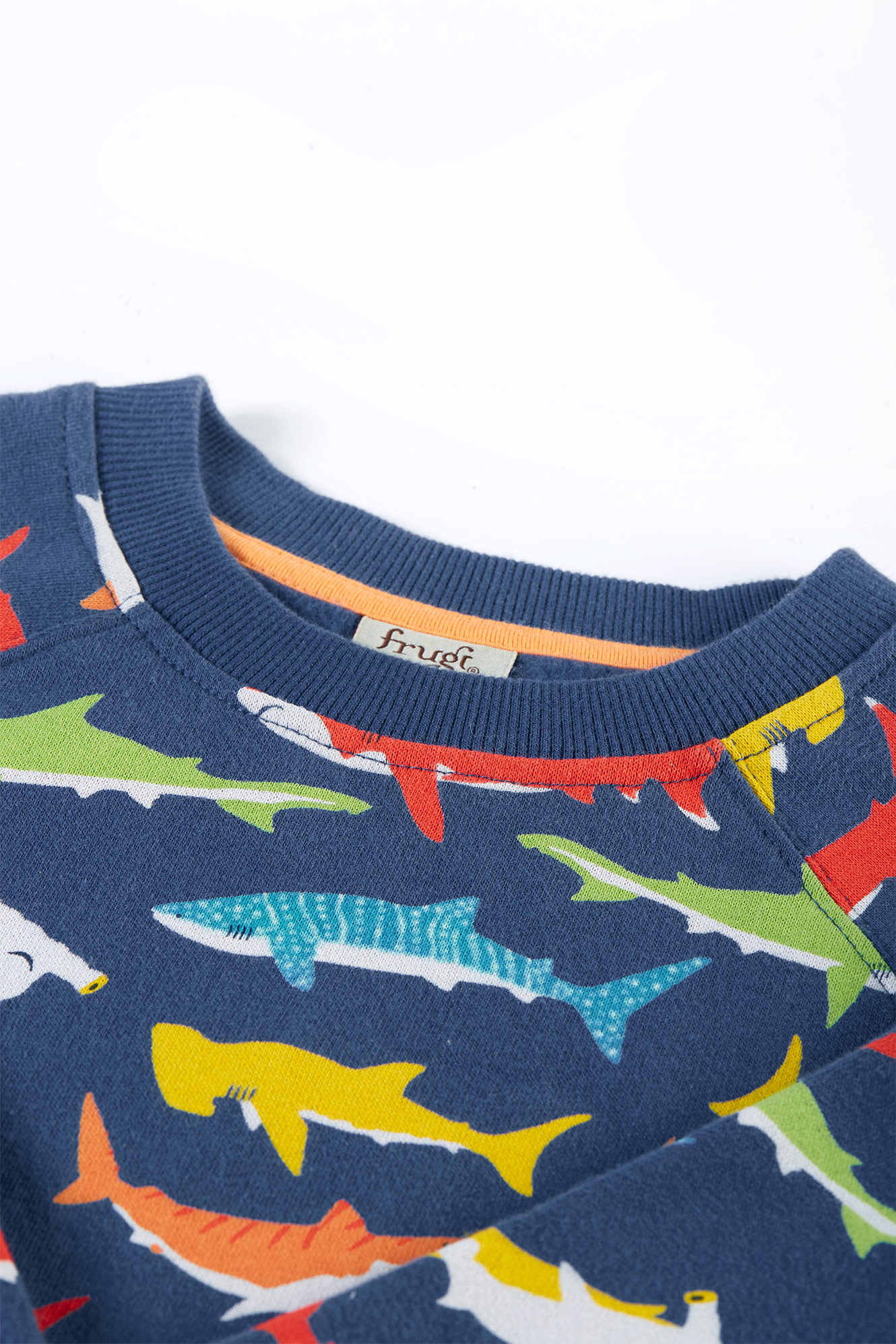 Sweatshirt SHIVER OF SHARKS in navy