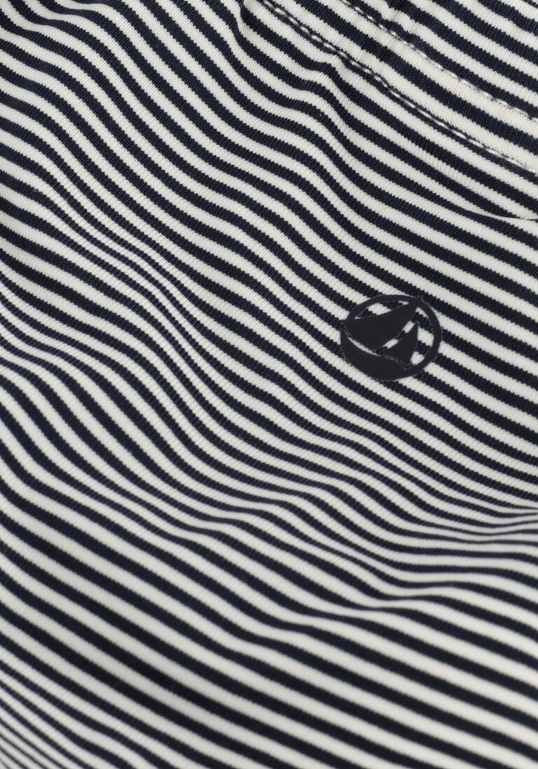 PETIT BATEAU blauw/wit gestreepte petit bateau  a03qw maillot culotte