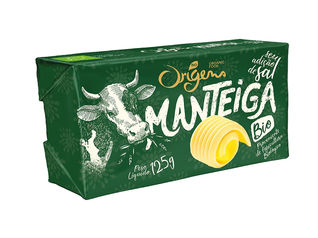 MANTEIGA ORIGENS BIO SEM ADIÇÃO DE SAL 125G