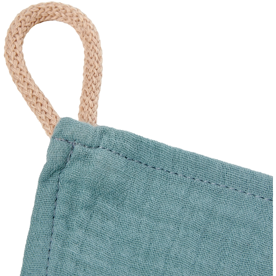 Nordic Coast Company Kuscheltuch Musselin Eis Mint