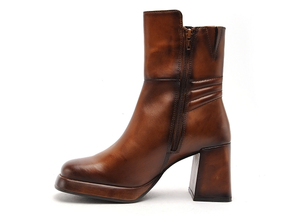 Bugatti boots bottine talons femme anissa evo d11 agx30 1500 marron