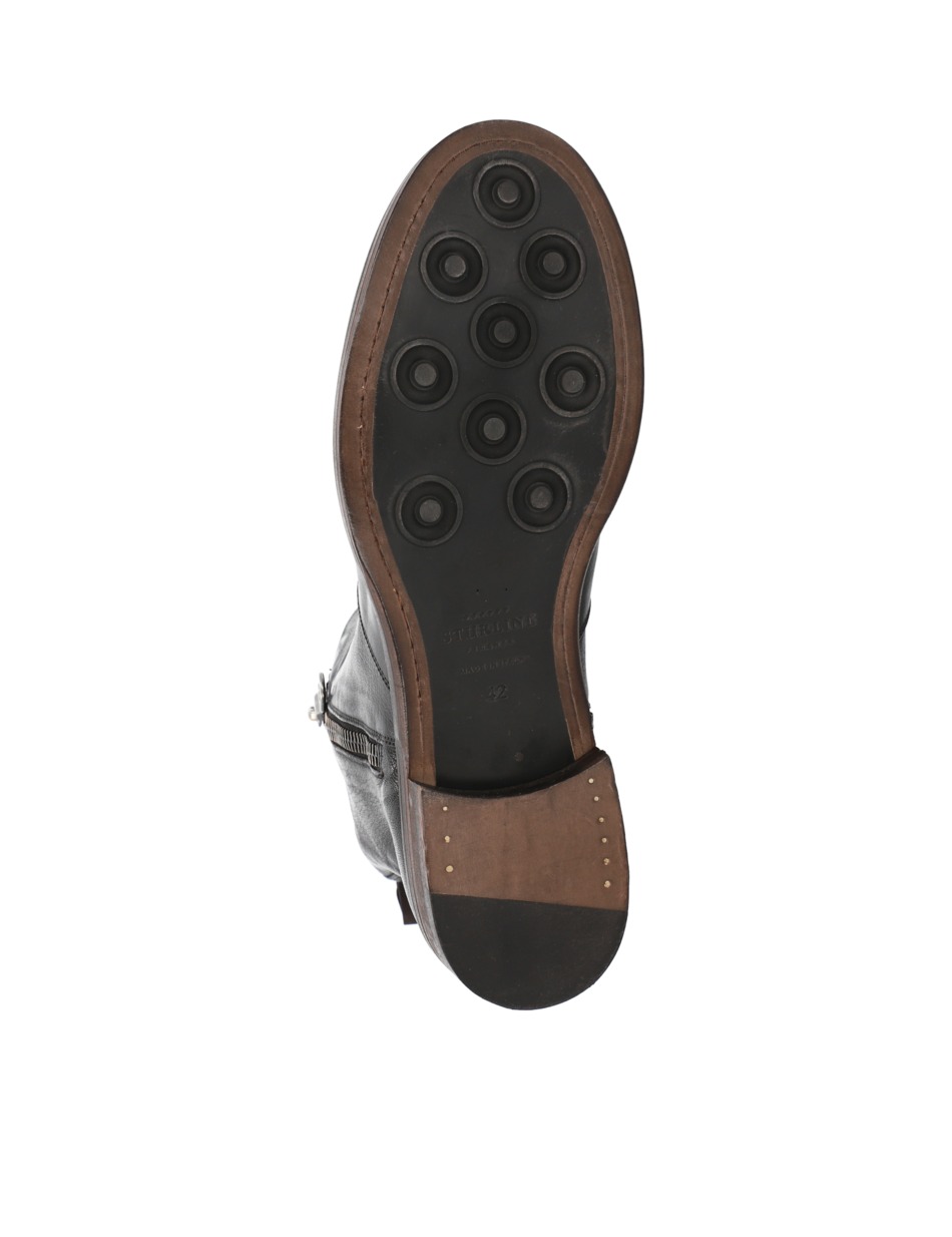 Glattleder Stiefelette
