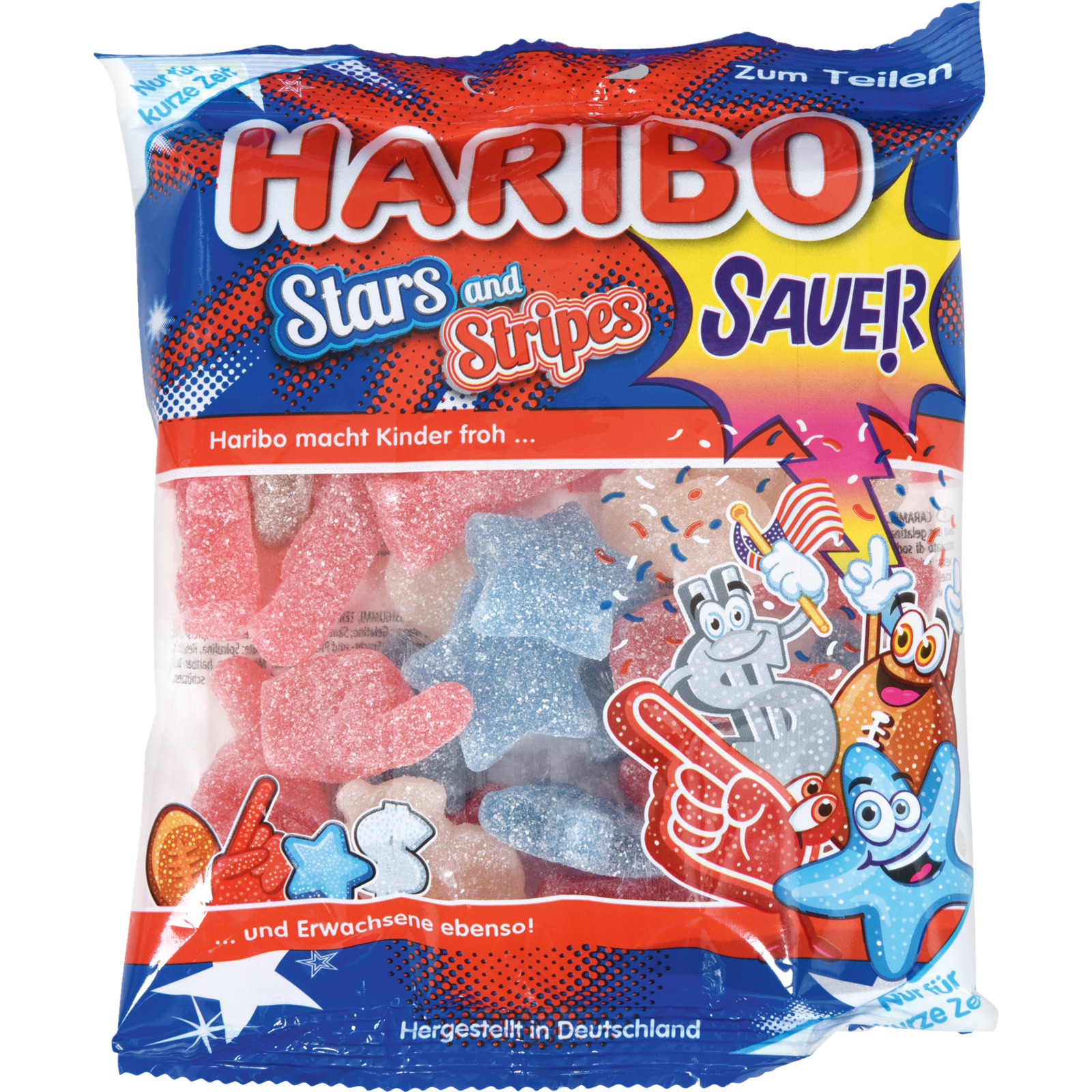Haribo Stars and Stripes 175 g