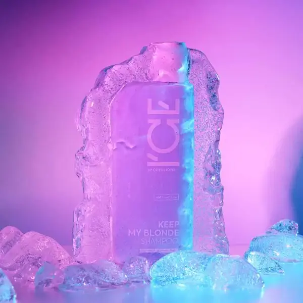 Shampoo roxo ICE para cabelos loiros (VEGANO)