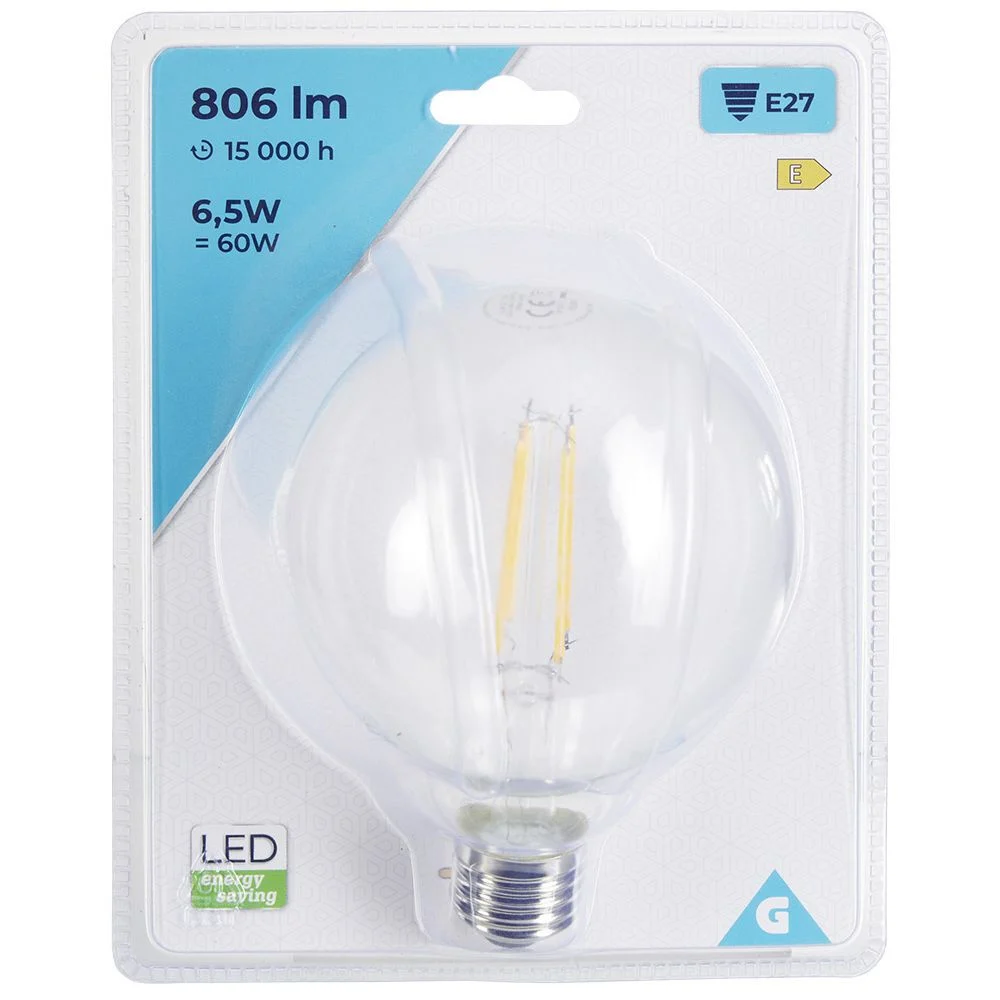 Ampoule LED filament E27 G95 860lms