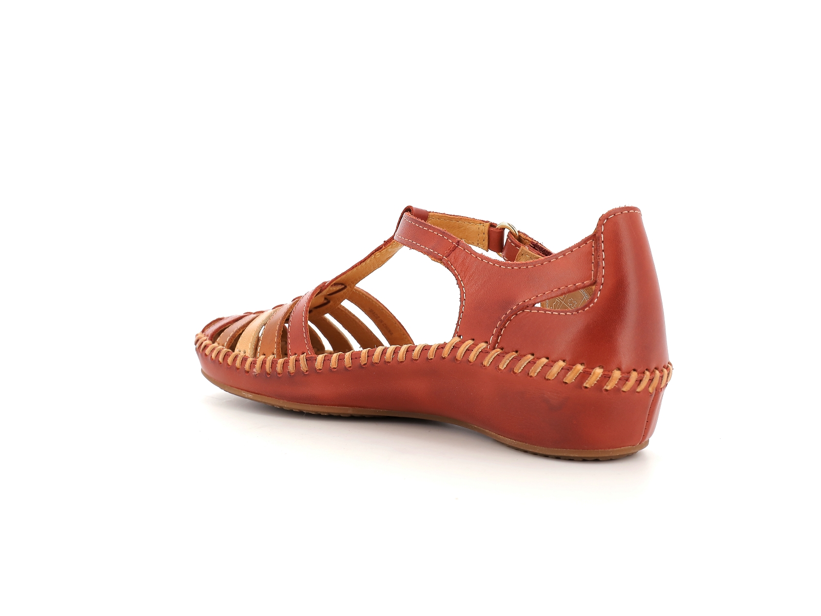 Pikolinos-VALLARTA 655-0843C1 Cuir Rouge