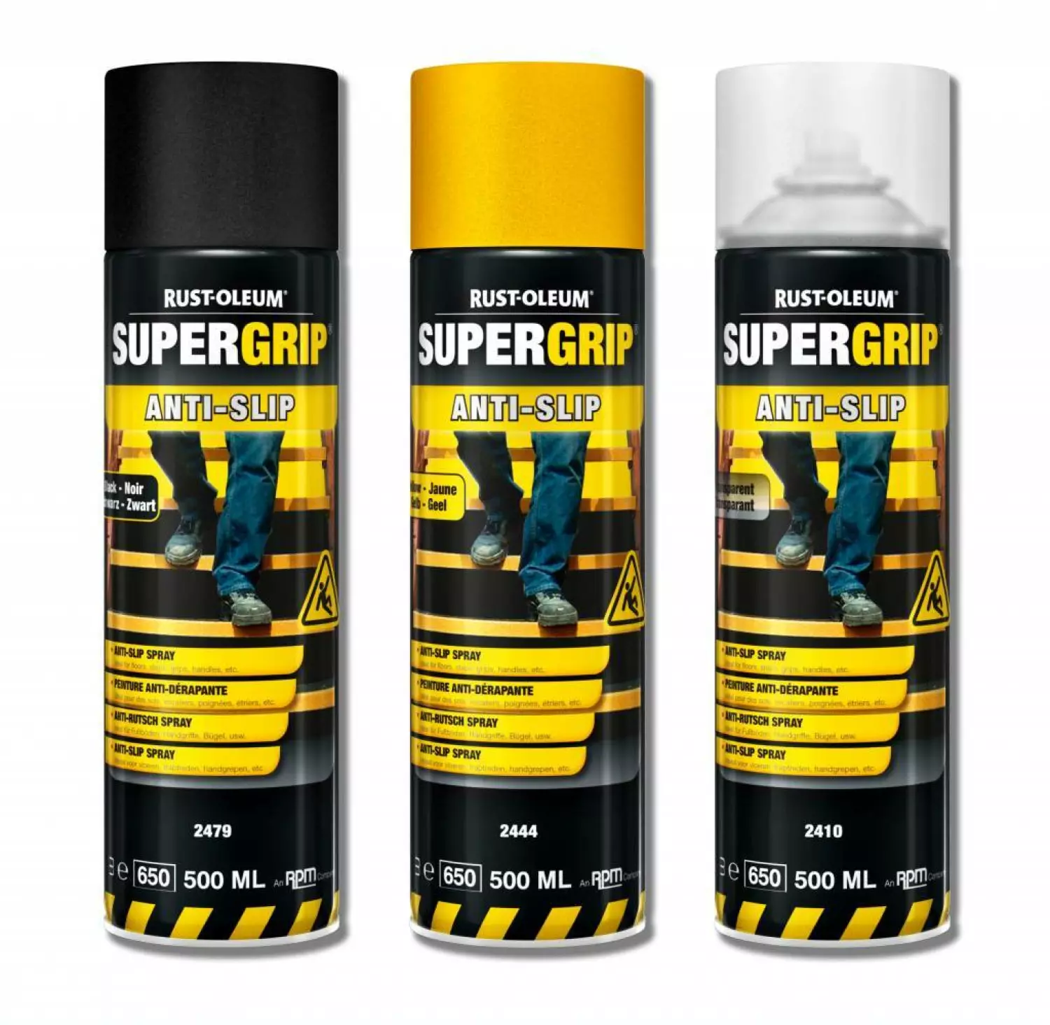 Rust-Oleum Hard Hat Anti-Slip Spray - transparant- 0,5L