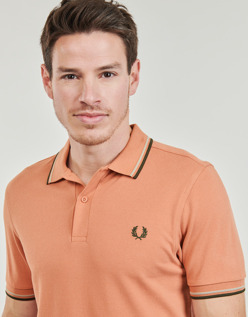 Fred Perry - TWIN TIPPED FRED PERRY SHIRT - Corail