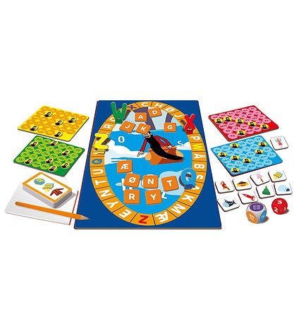 TACTIC Brettspiele - Bart mit Buchstaben- Spiel