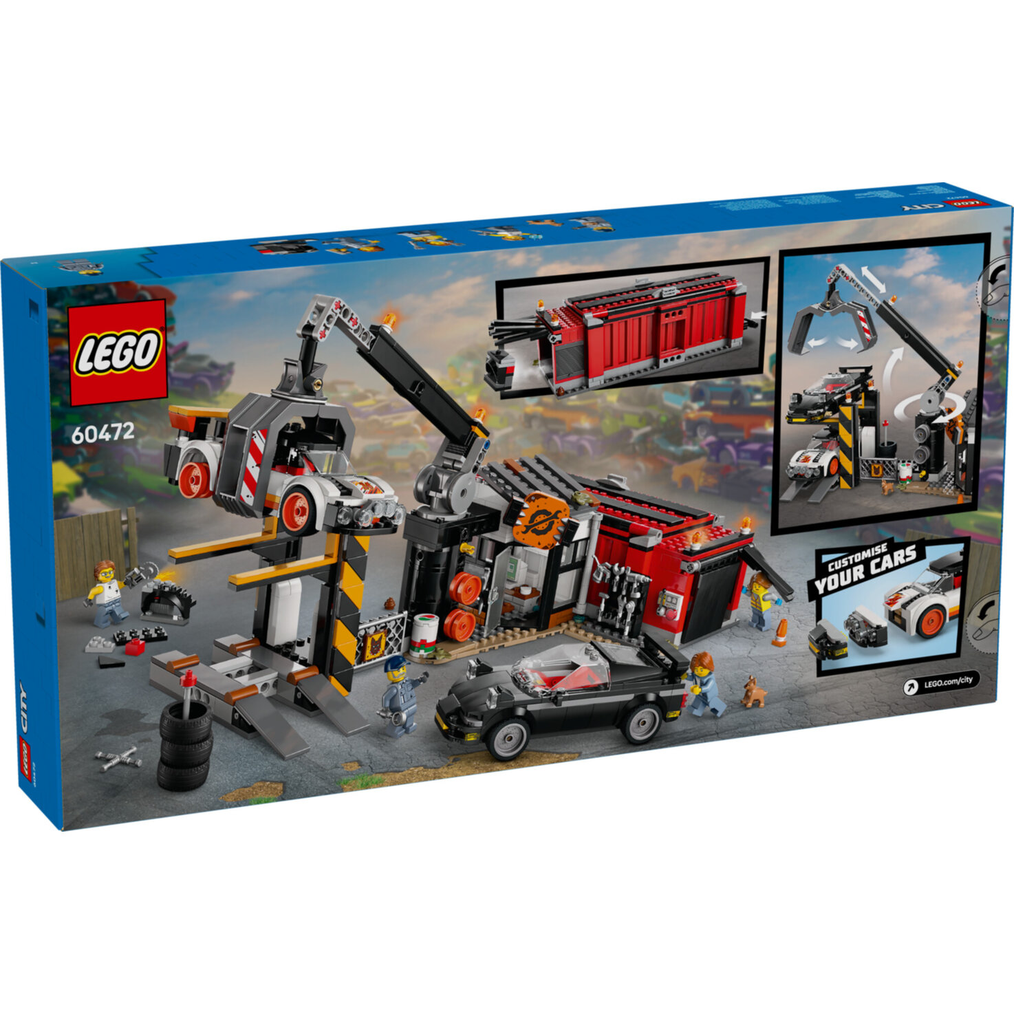 LEGO® City 60472 Schrottplatz mit Autos ab 7 Jahren