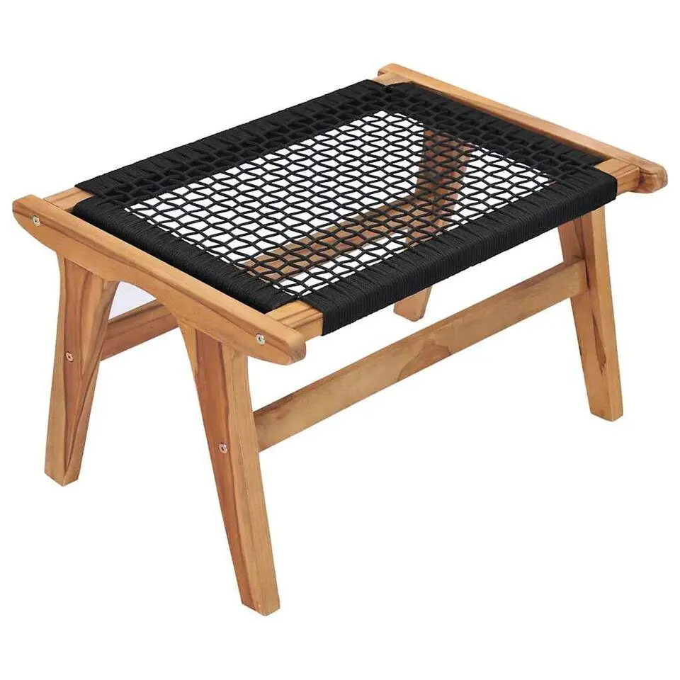 vidaXL - Ligbed - Bruin - Hout