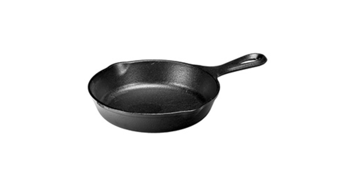LodgeBraadpan met handvat L3SK3 bak-/braadpan  (Zwart, Ø 16,5cm)