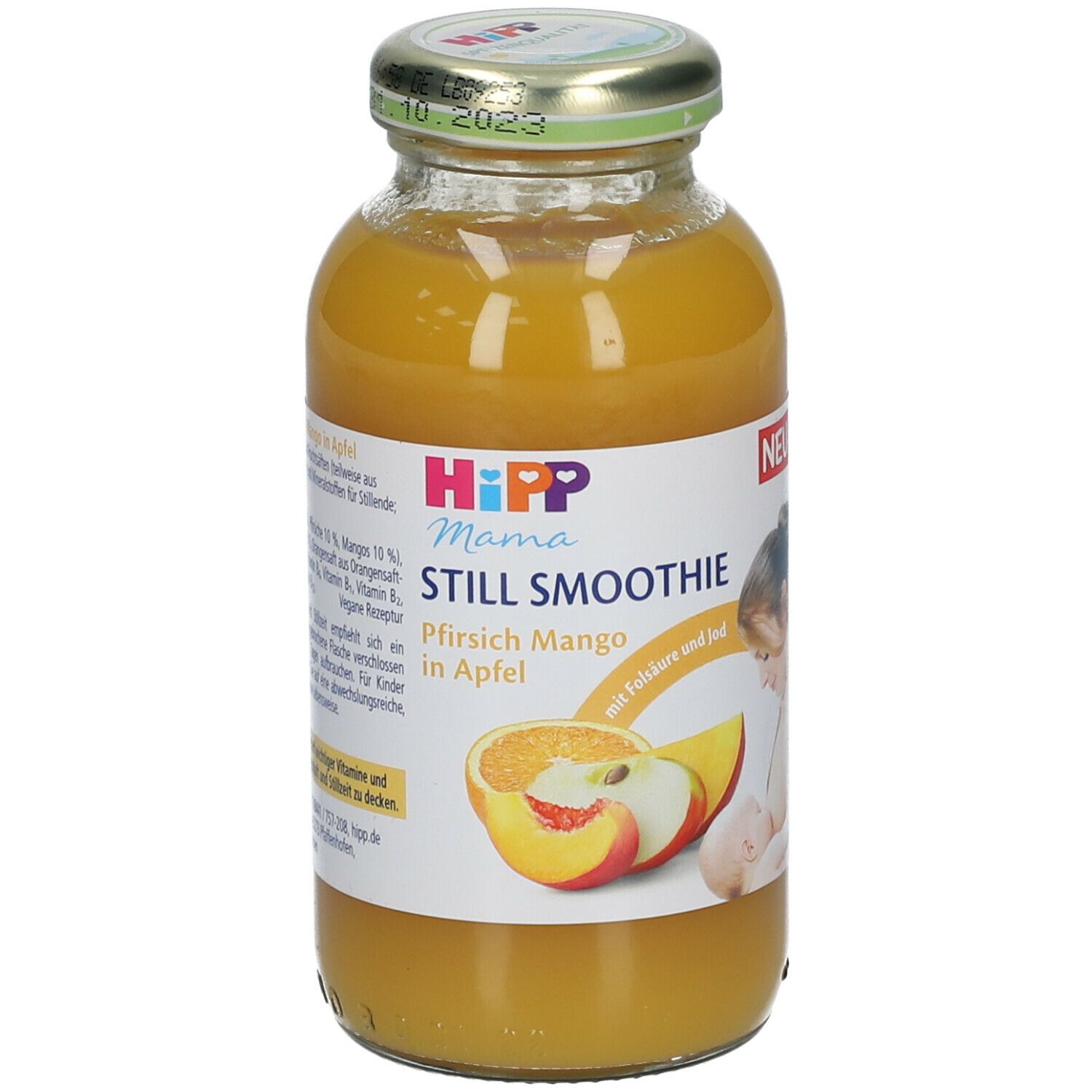 HiPP Mama Still Smoothie Pfirsich Mango in Apfel