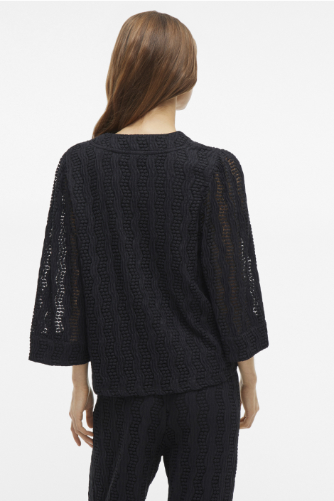 Vila zwarte dames blouse