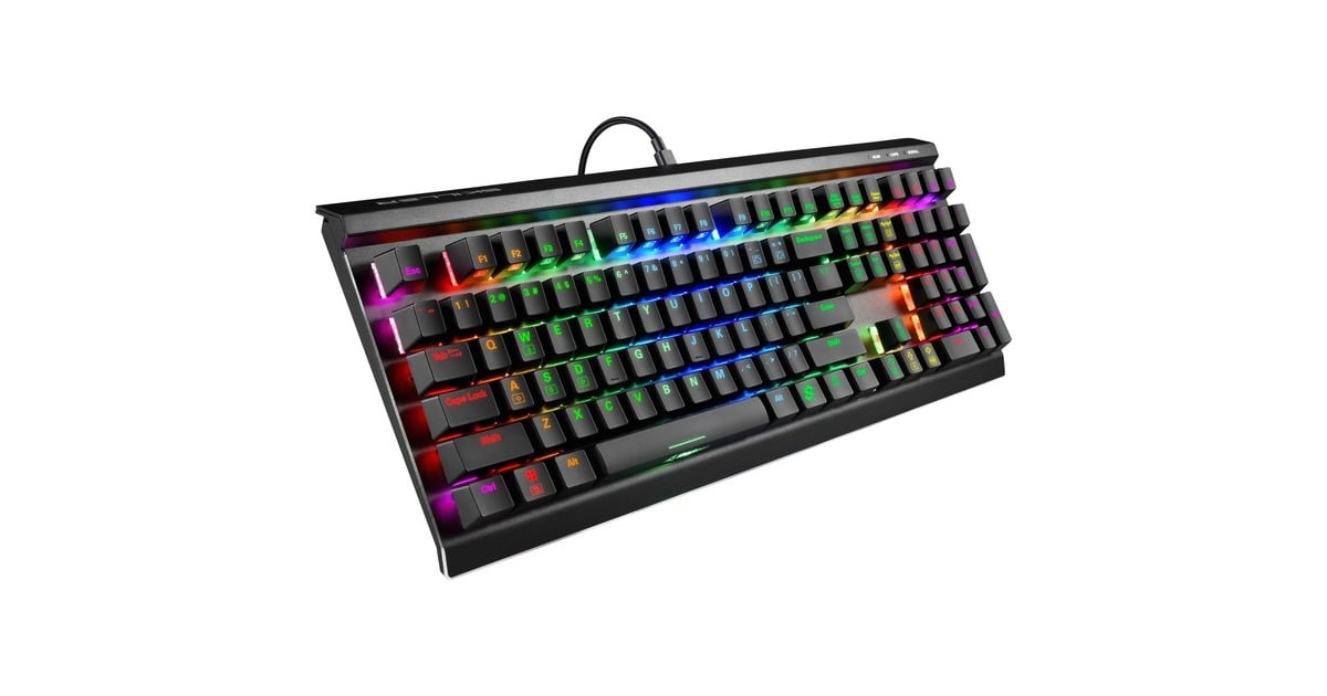 SharkoonSKILLER SGK60, gaming toetsenbord  (Zwart, US lay-out, Kailh box Red, RGB leds)