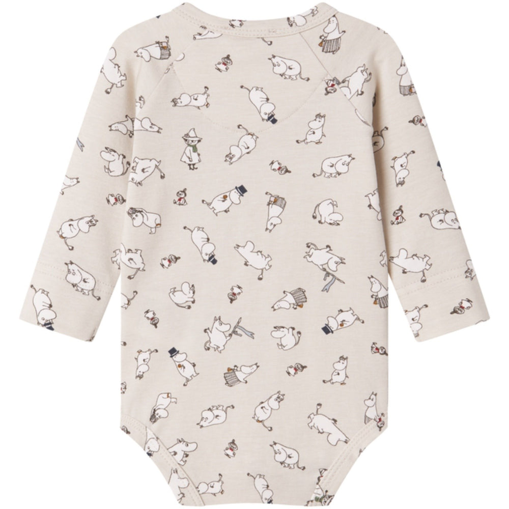Køb MarMar New Born Modal Smooth Print Moomin Bruno Body