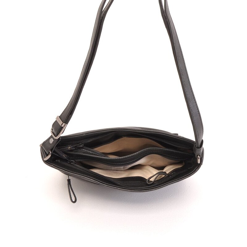 Berba Soft Crossbody Tas Zwart